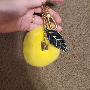 Cute dolce and gabbana fur lemon Keychain